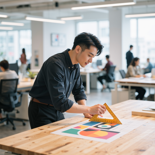 三十五岁左右男性工程师头像，穿深色衬衫，办公室背景，专业工作状态，柔和光线